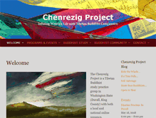Tablet Screenshot of chenrezigproject.org